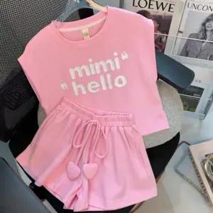 주니어 여아 초등학생 여름 반팔 반바지 상하복