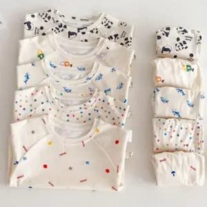 아동 여름 패턴 데일리 반팔 반바지 상하복세트