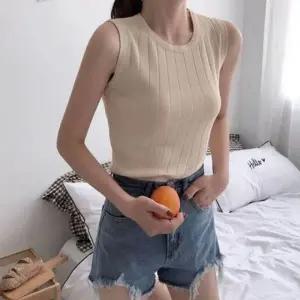 여름니트 데일리 여름 봄 데일리나시티 베이직 슬리브 이너용 데일리 여름 나시티 니트