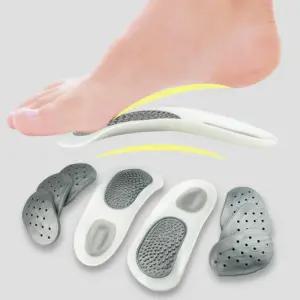 아치 족저근막 평발 커스텀깔창 기능성 안전화 평발 오다리 아치 힐컵 요족