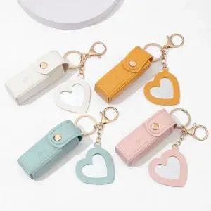 [하프클럽/]휴대용 립밤 케이스 립스틱 틴트 키링 열쇠고리 백참