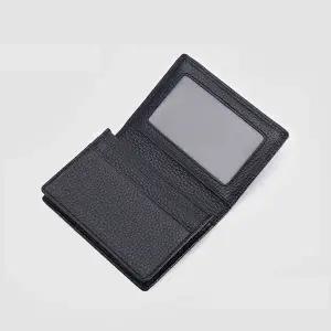 [하프클럽/]소가죽 명함지갑 슬림 심플 남성용