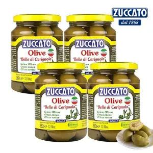 [보라티알] 쥬카토 그린올리브 360g x 4개 / 소비기한 260531