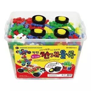 ( )뉴꼬마 천재 블럭 364 pcs 와플 십자 유아 미니와플 토이맨 사각 장난감 끼우기_24993435