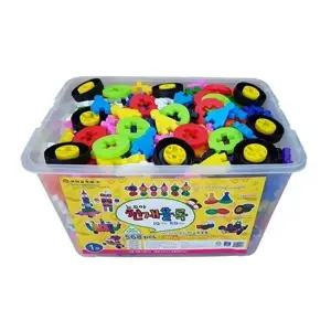 ( )뉴꼬마 천재 블럭 568 pcs 와플 십자 유아 미니와플 토이맨 사각 장난감 끼우기_24993434