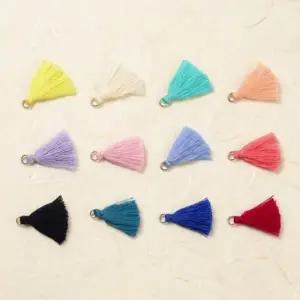 미니 태슬 테슬 수술 재료 선물 포장 포장용 만들기 부자재 DIY_24993743