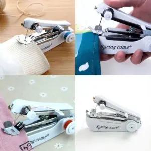 ( )휴대용 핸드미싱 화이트 미니제봉틀 미니수선기 핸드재봉틀_24994039