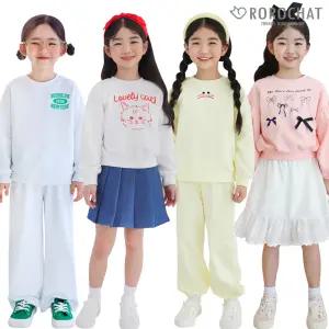 [로로샤] 여아 아동 유아 키즈 주니어 남아 봄 이월 티셔츠 상하복 원피스 팬츠 아우터 레깅스 등원룩 얼집룩