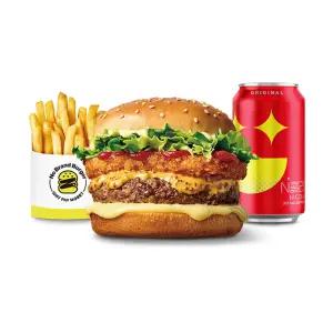 [노브랜드버거] 메가바이트 버거 세트