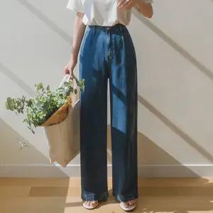 쿨에어 텐셀 뒷밴딩 와이드진(숏/롱)