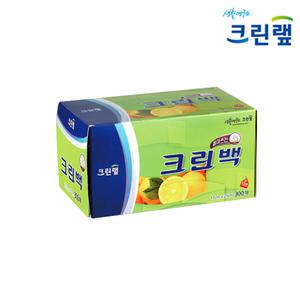 뽑아쓰는 크린백 17㎝x25㎝x300매(미니)/일회용/다용도비닐백/휴대용봉지/위생백/주방비닐백