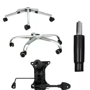 로엠가구 의자 쇠발 스틸 바퀴 다리 오발