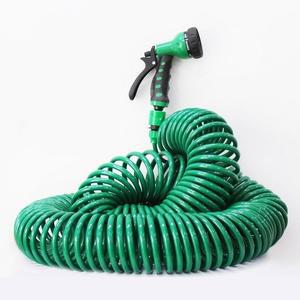 물청소스프링호스 30미터 코일분사건물호수 세차정원용