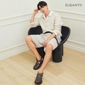 [엘칸토] 신상 남성 샌들 출시 남성 소가죽 샌들/투웨이샌들/슬리퍼/천연가죽샌들