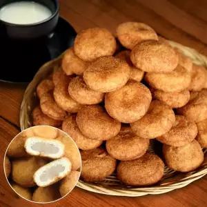 수제 생도넛 500g(무설탕가루) /무방부제 당일생산 도넛 도너츠 생도너스