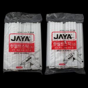 자야 핫멜트 스틱 700g 소 대 글루건 공구 작업 목재 접착 리필 공예 포장 목공