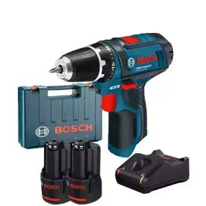 보쉬 GSR10.8-2-LI 충전드릴 드라이버 2.0Ah 배터리2개 세트