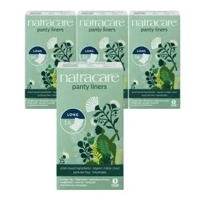 나트라케어 팬티라이너 4팩 유기농 순면 생리대 산모패드 오버나이트
