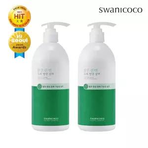 스와니코코 편백나무 샴푸 500g+500g (두피 영양케어/탈.모.증상 완화 도움)