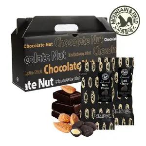 [산과들에] 다크초콜릿아몬드 초코볼 20입 선물세트 (초콜릿견과)