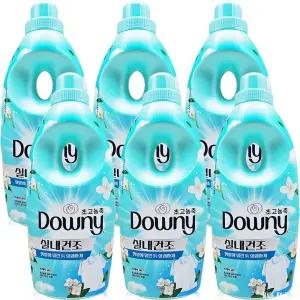 다우니 엑스퍼트 실내건조 섬유유연제 1L 6개