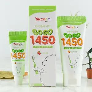 예꼬맘 고고 불소 1450 어린이 치약 60g+15g