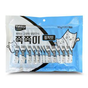 테비 쭉쭉이 참치맛 x20개 츄르 고양이간식