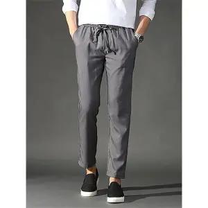 [후앙스]스판 기능성 10부 밴드슬랙스 바지 DACP3616_P054397650