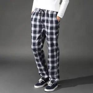 [후앙스]루즈핏 빅사각체크 밴드바지 JBCP5958_P053636584