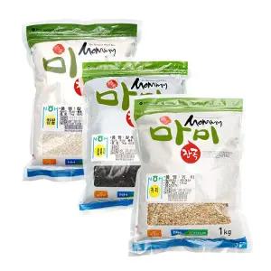 [고산농협] 마미잡곡 찹쌀/찰흑미/귀리 각1kg(3kg)