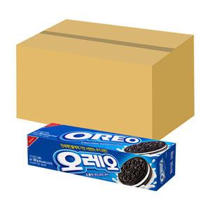 오레오 화이트크림 100g x 24개 (1박스) / 비스킷 과자 간식