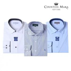 [롯데백화점]카운테스마라 S/S 봄(일반핏/슬림핏)구김없는 모달소재&스판소재드레스셔츠13종택1
