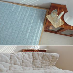 은남침구)뽀송뽀송 워싱아사60수 피그먼트 패드 겸 이불