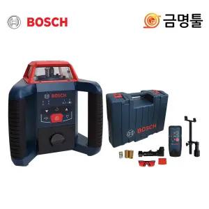보쉬 GRL350HV 회전레이저레벨세트 수광기포함 최대작업범위350m 회전형수평