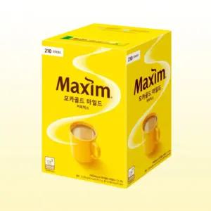 맥심 모카골드 마일드 커피믹스 210T 일회용 스틱
