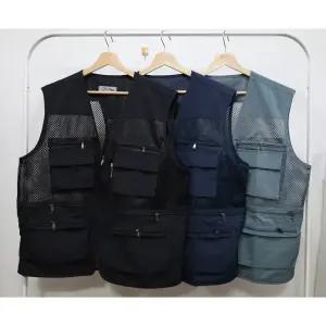 형제상회 빅사이즈 작업조끼 망사 여름 120(4XL) 130(5XL) 140(6XL) 사이즈 0014SS01