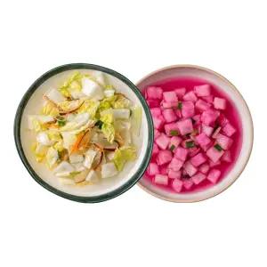 [베리쿡] 아기 김치 2종 백김치+비트깍두기