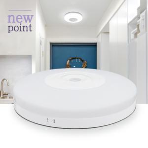 현관 복도 주차장 조명기구 / LED 뉴포인트 원형 센서등 15W