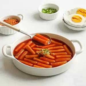 [다신샵] 저당식단 쌀떡볶이 2종 5팩 / 실온보관 컵볶이 로제