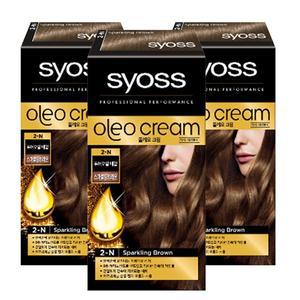 [헨켈]사이오스 올레오 크림 2N 스파클링 브라운 100ml 3개