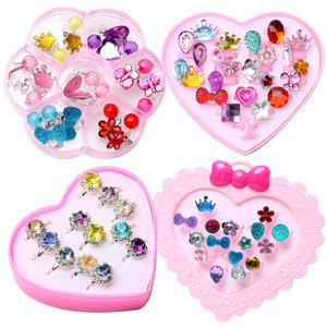 [나린키즈]반지 귀걸이 세트 유아 아동 악세사리 생일 어린이날 선물