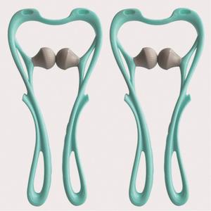 휴대용 목 마사지기 목마사지볼 목지압기 뒷목마사지 거북목안마기 경추마사지기