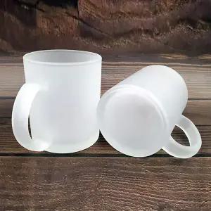 승화전사 아이스 머그 11온스 전사 일자 직선 컵 나만의머그 포토 만들기 강화유리