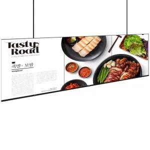 메뉴보드 43인치 FHD USB 동영상 반복재생 메뉴판 티비