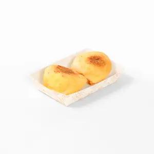 (DK) DK-9호 일회용 떡 디저트 포장 접시 사각 종이 트레이 1박스 2000개