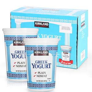 커클랜드 무지방 그릭요거트 907g 2개 /플레인 요구르트 코스트코