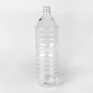 [해피팩][HY] 원형 생수 용기 1.5L 일회용 공병 페트병+뚜껑 1박스 98세트