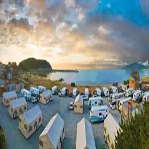 [충남 펜션] 태안 바다풍경카라반&글램핑 (태안,안면도)