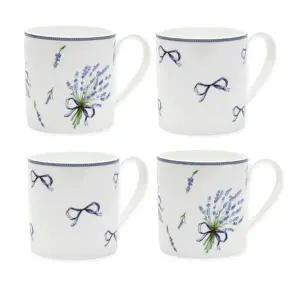 [대구백화점] [한국도자기]본차이나 라벤더부케 머그(4P세트)