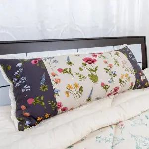 린넨플로라 2인용 베개커버 45x105 큰베개